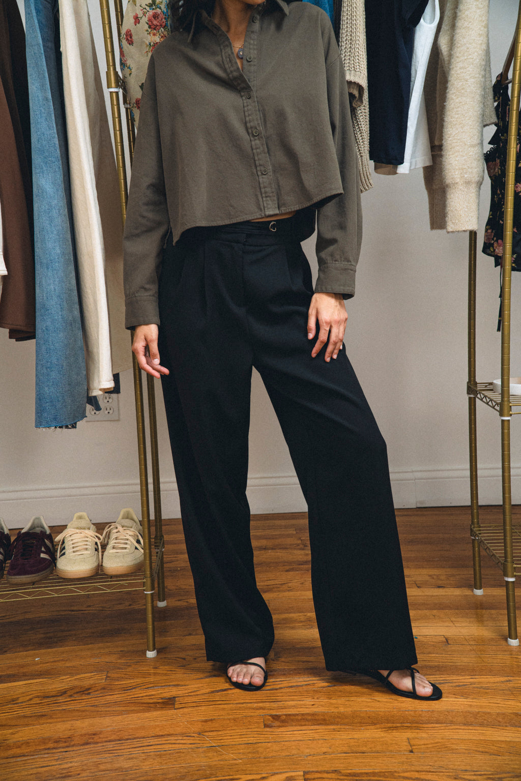 Lilian Wide Leg Trousers