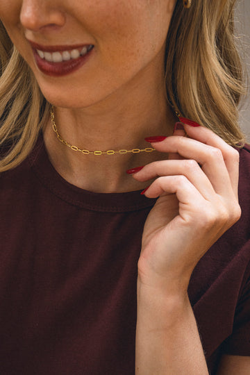 Paperclip Chain Necklace