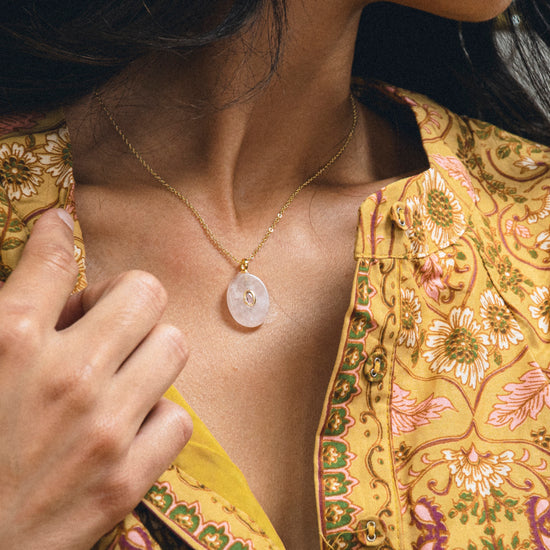 Natural Gemstone Charm