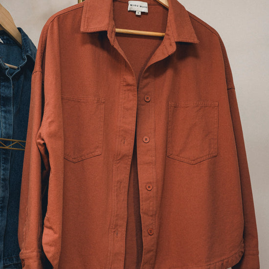 Santana Washed Button Up