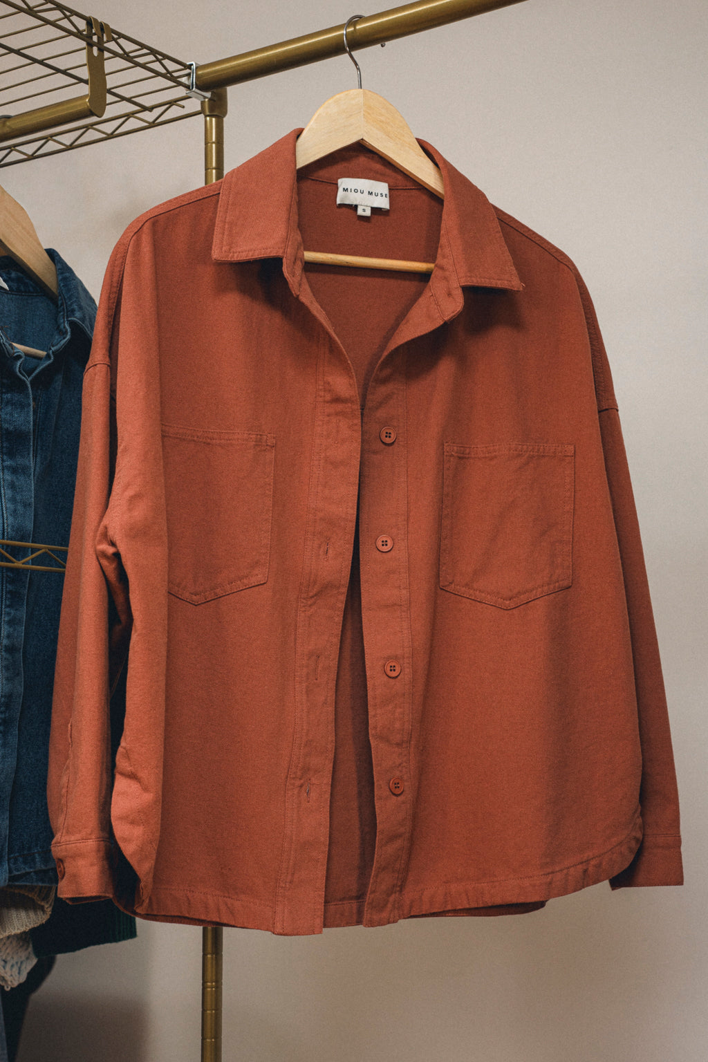 Santana Washed Button Up