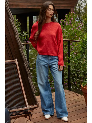Katie Sweater Red