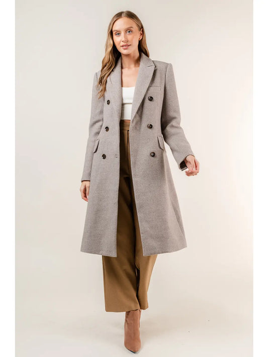 Emilia Double Breasted Coat