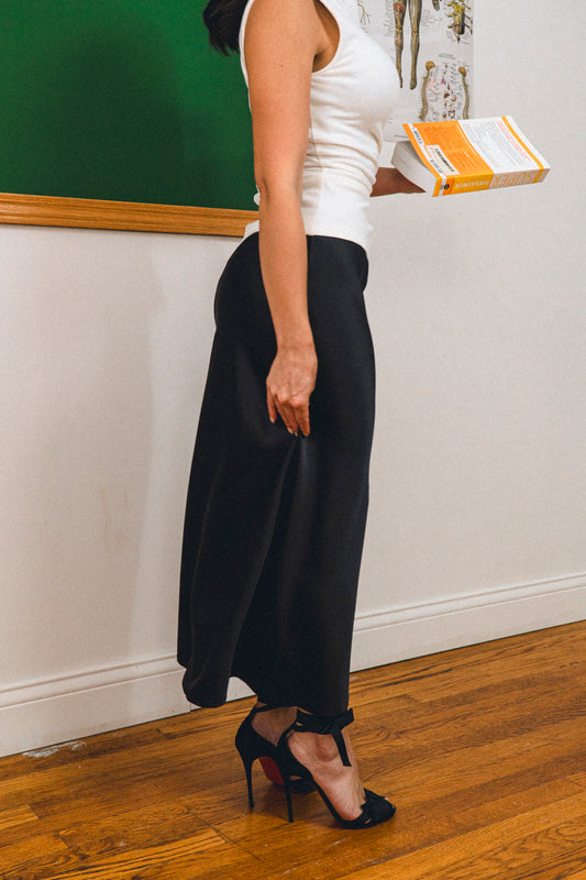Cyrene Satin Skirt