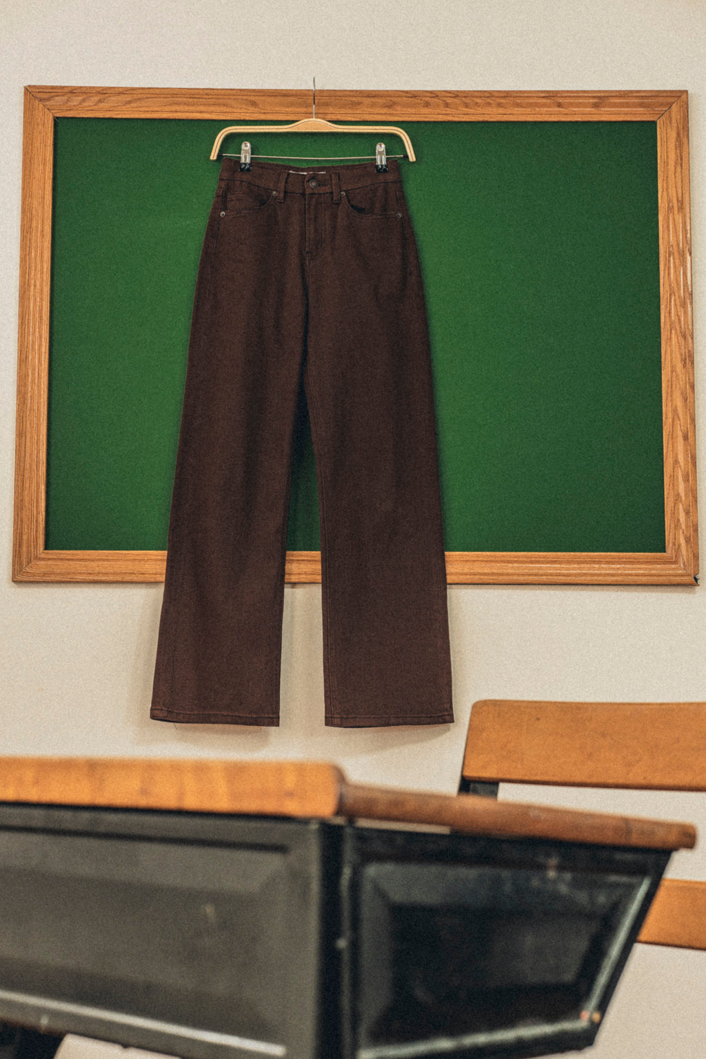 High Rise Slim Wide Leg MD