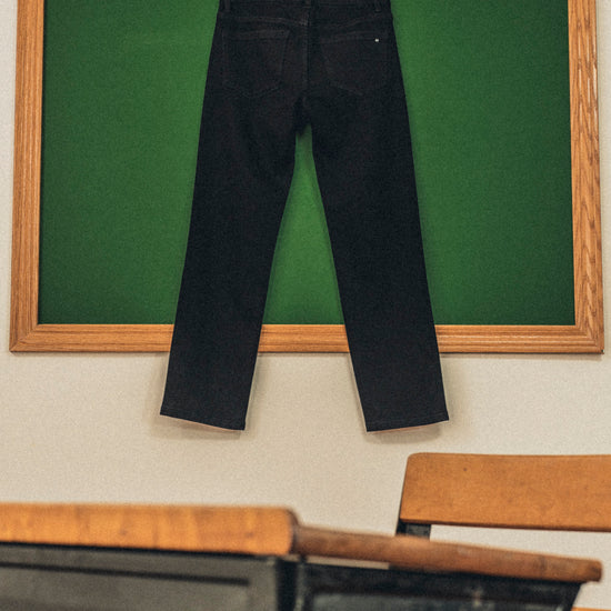 Mid Rise Ankle Slim Straight Leg MD