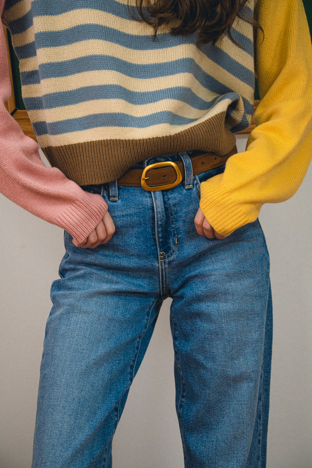 Charlie Suede Belt