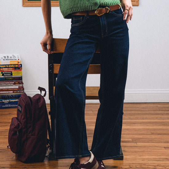 High Rise Palazzo Wide Leg