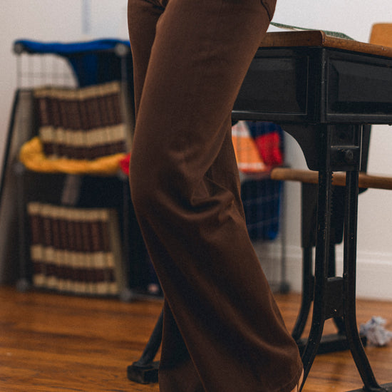 High Rise Slim Wide Leg MD