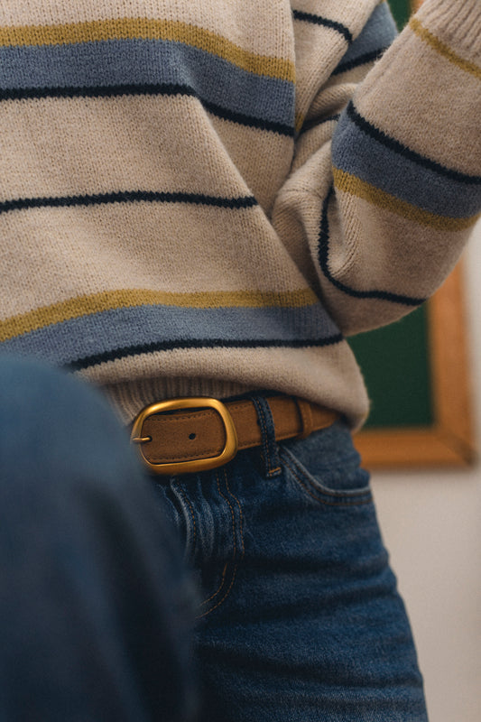 Charlie Suede Belt
