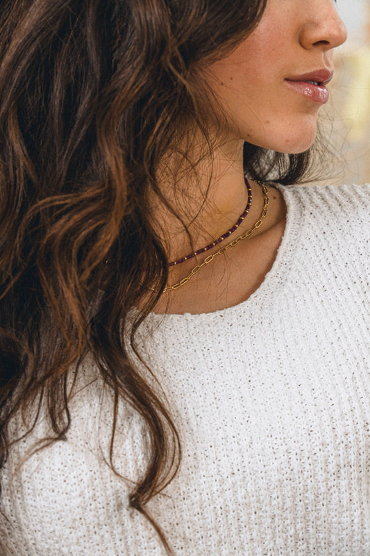 Paloma Beaded Necklace