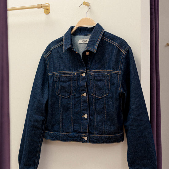 Sadie Cropped Denim Jacket