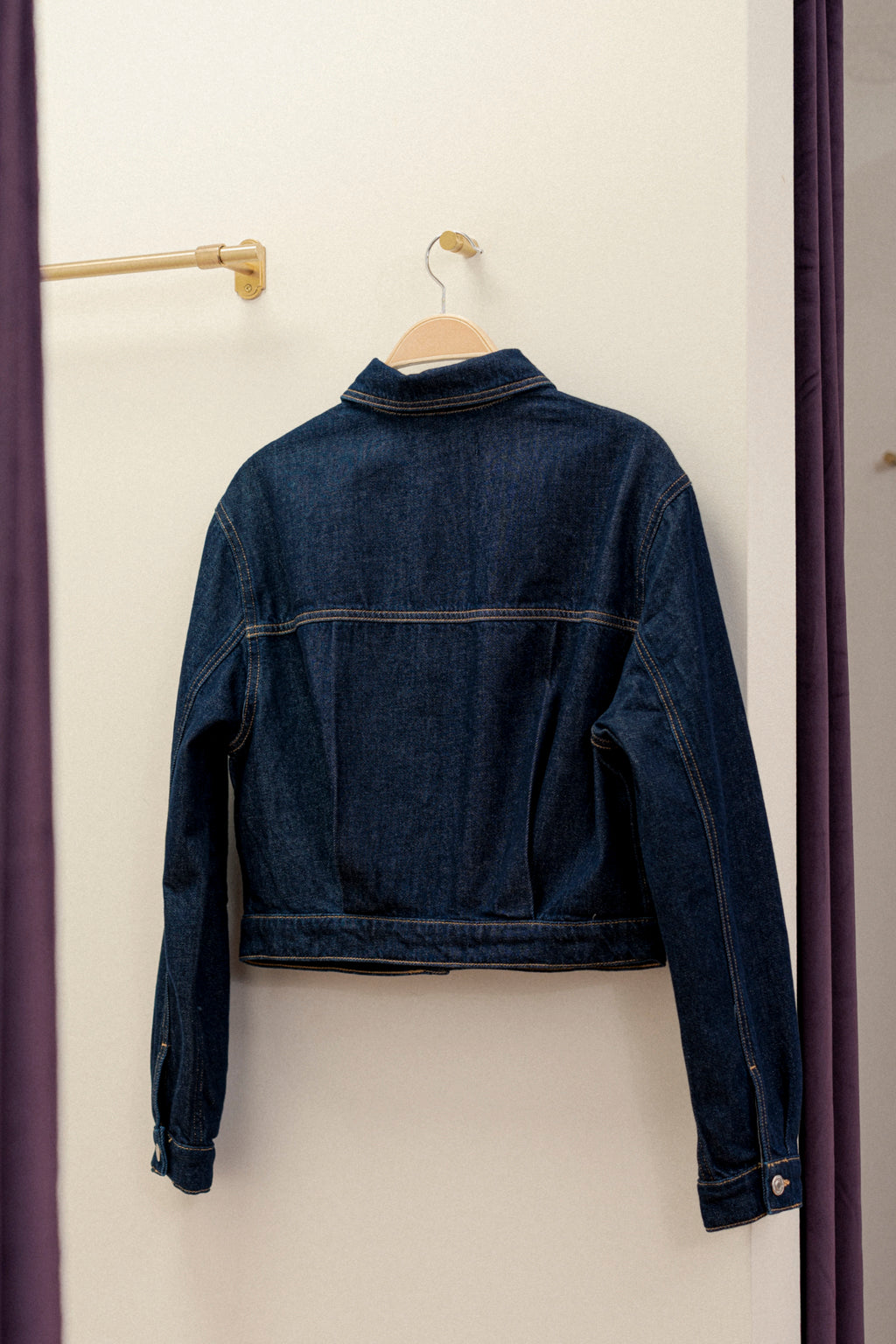 Sadie Cropped Denim Jacket
