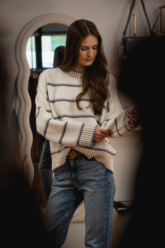 Candace Stripe Sweater