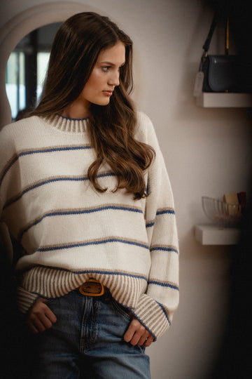 Candace Stripe Sweater
