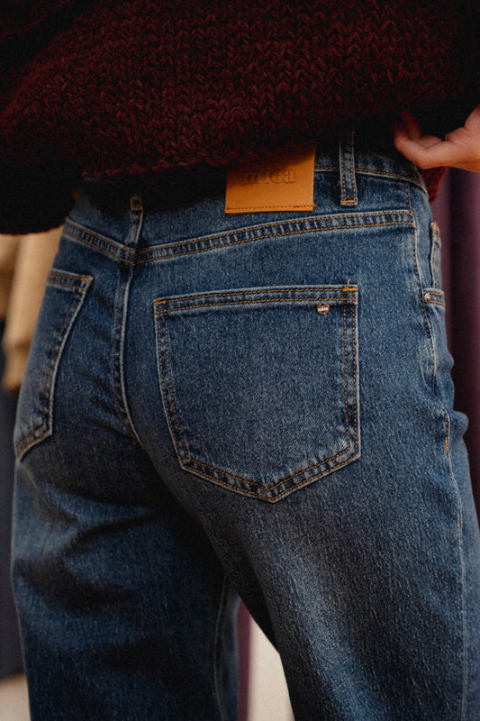 Mid Rise Wide Leg MD