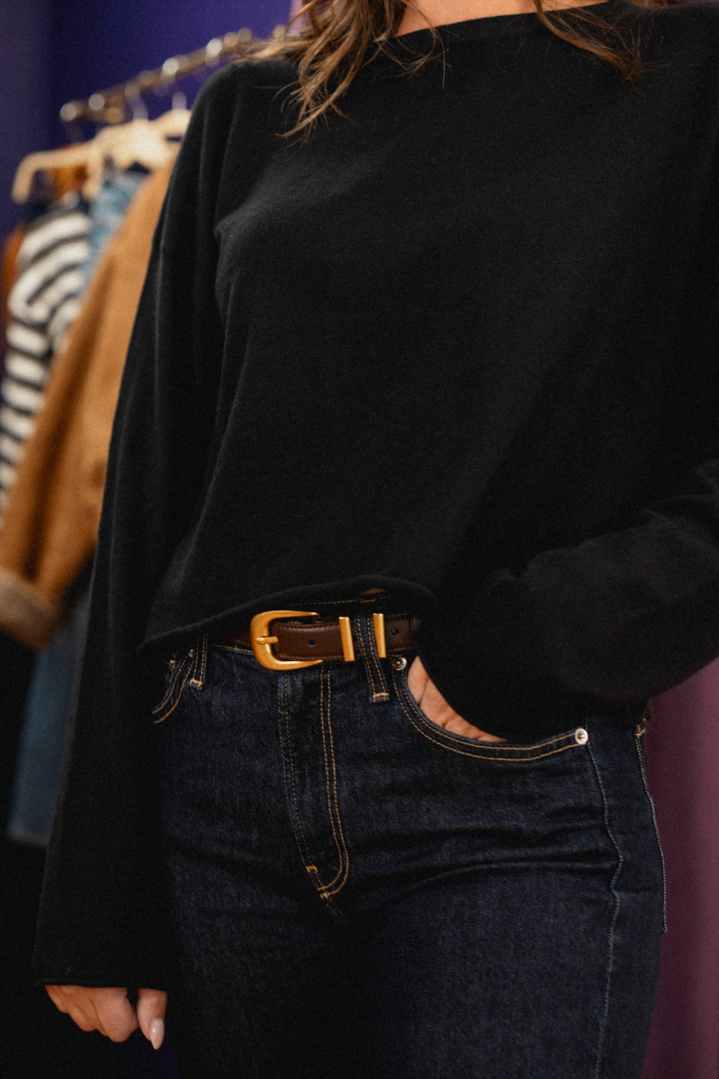 Aspen Leather Belt