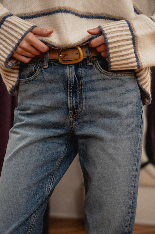 Charlie Suede Belt