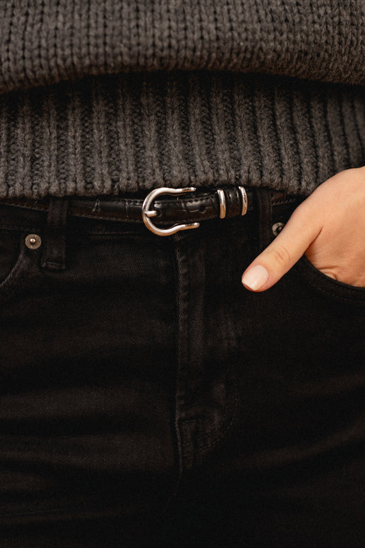 Rosalia Croco Belt