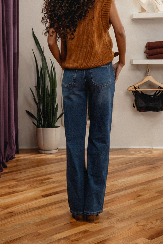 Mid Rise Wide Leg MD