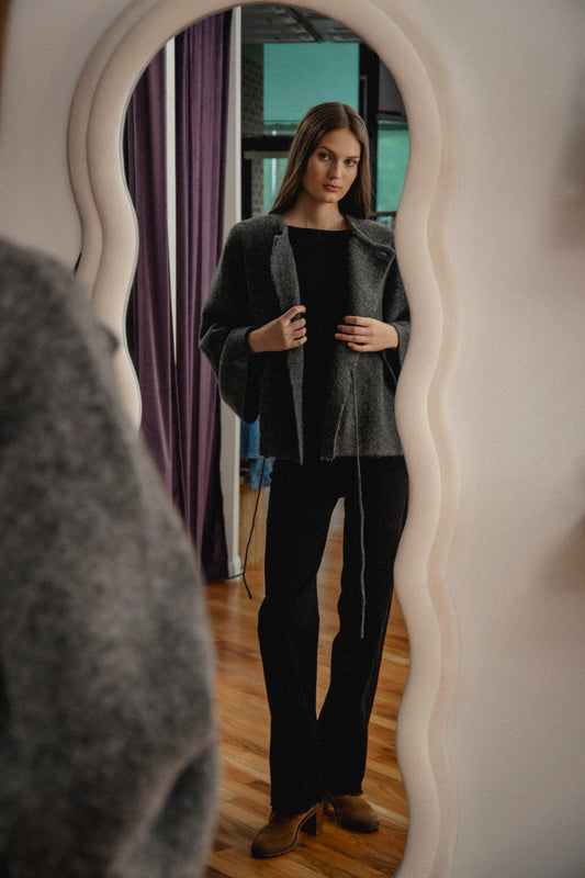Esther Wrap Sweater