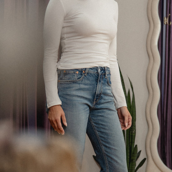 Eve Essential Long Sleeve White