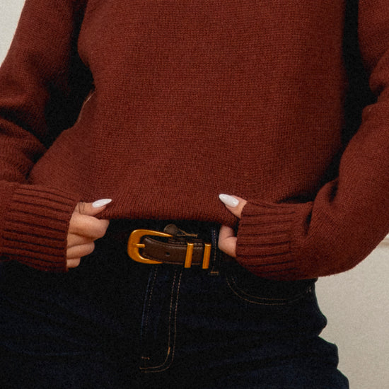 Aspen Leather Belt