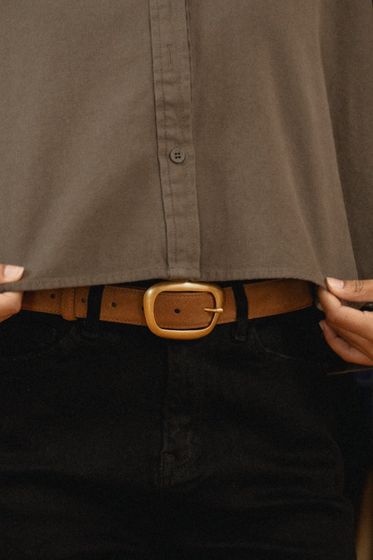 Charlie Suede Belt