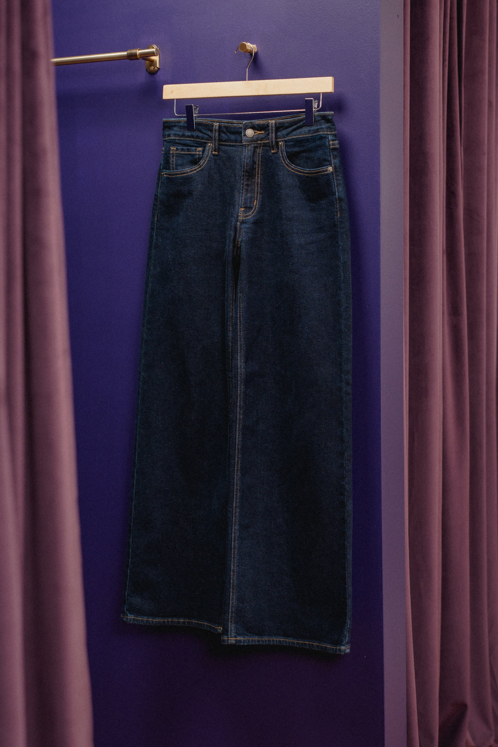 High Rise Palazzo Wide Leg