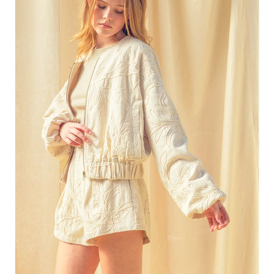 Sophia Jacquard Jacket