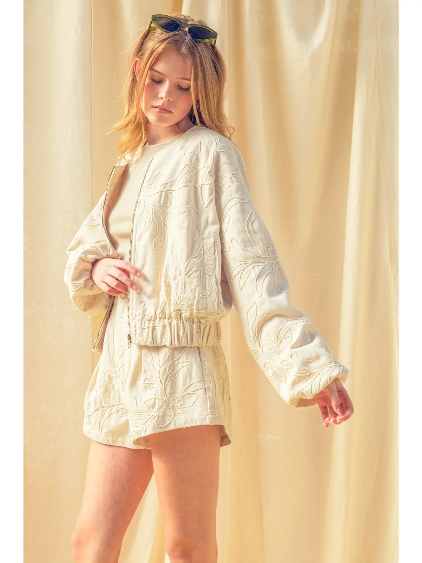 Sophia Jacquard Jacket
