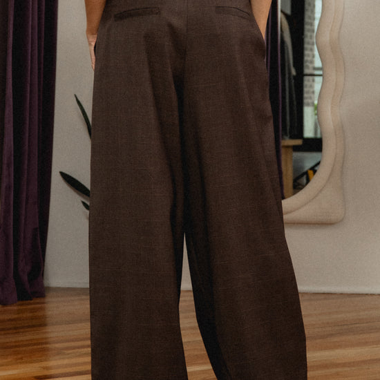 Azaila Plaid Trousers