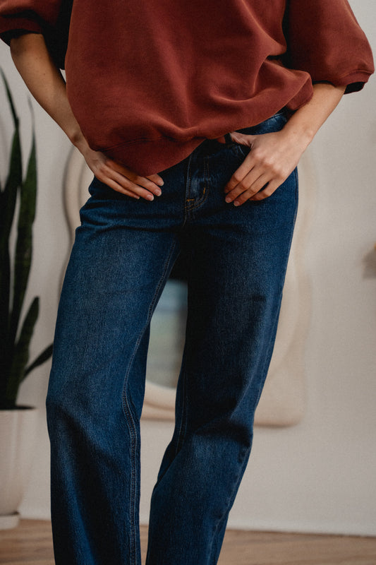 Mid Rise Wide Leg MD