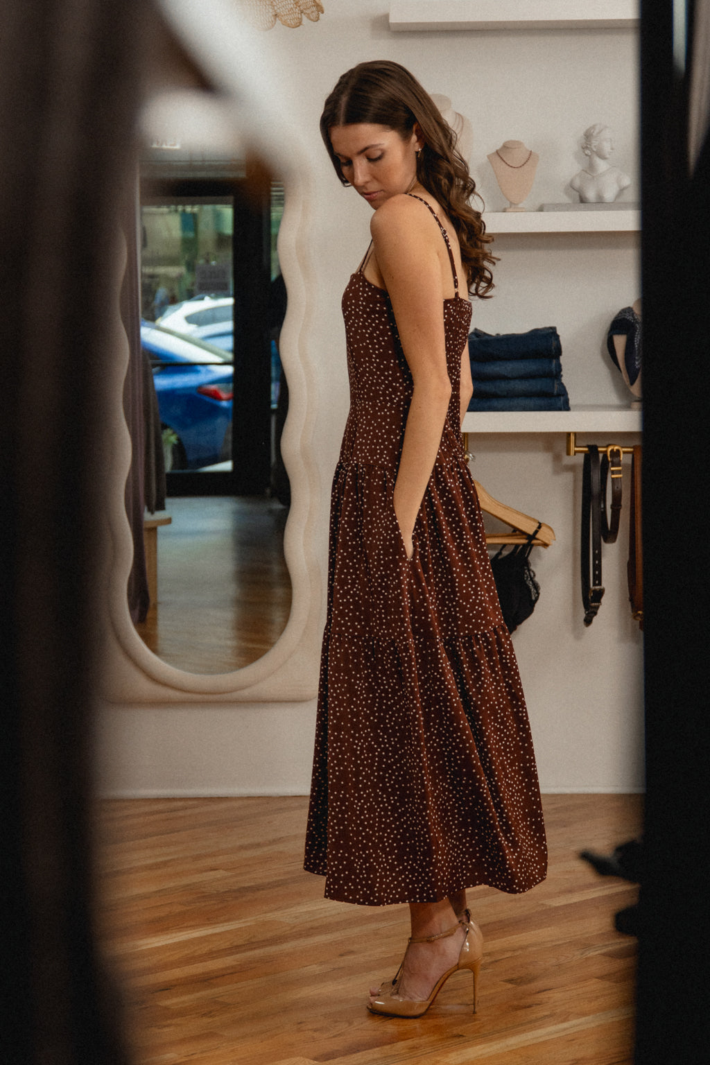 Hila Polka Dot Dress