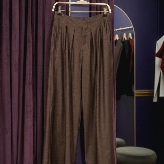 Azaila Plaid Trousers