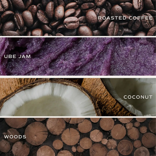 Ube Latte 15 oz Soy Candle