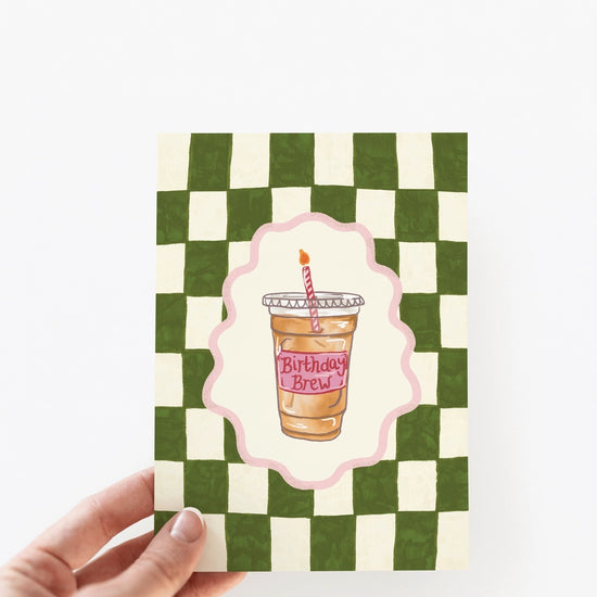 Birthday Brew Card