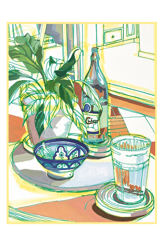"Topo Chico" Signed Archival Giclee Print
