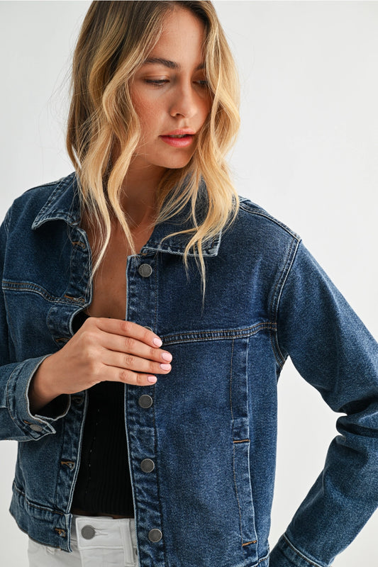 Denim Moto Jacket
