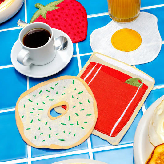 Brunch Cocktail Napkins - Set of 4