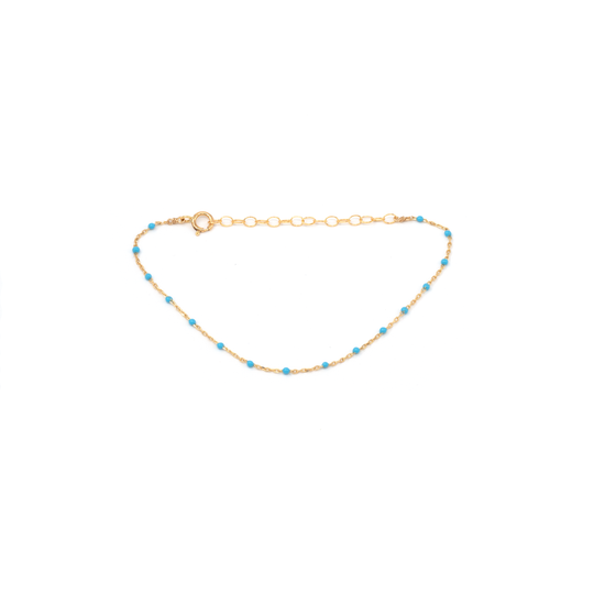 Libby Beaded Bracelet Turquoise