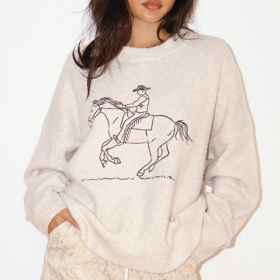 Howdy Cowboy Sweater