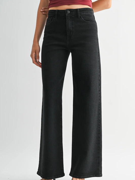 High Rise Wide Leg
