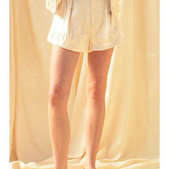 Sophia Jacquard Shorts