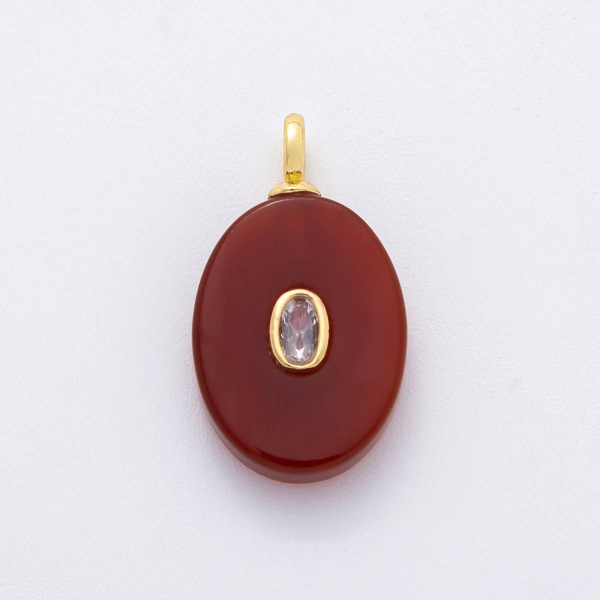Natural Gemstone Charm Carnelian