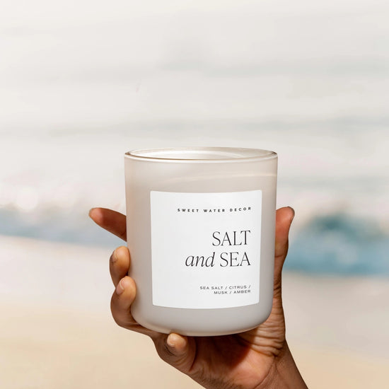 Salt and Sea 15 oz Soy Candle
