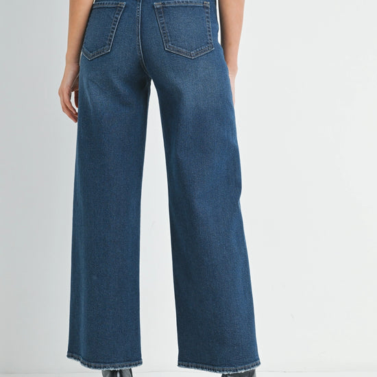 High Rise Palazzo Wide Leg