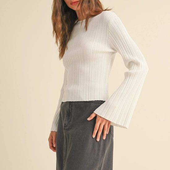 Lily Ribbed Long Sleeve