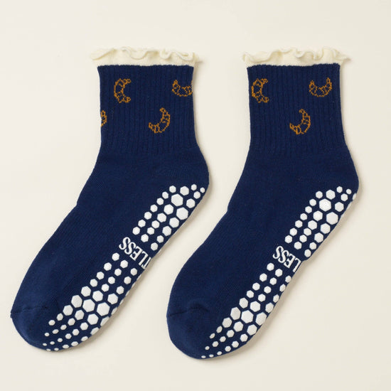 Croissant Pilates Socks