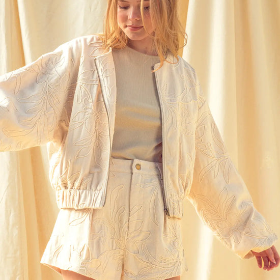 Sophia Jacquard Jacket